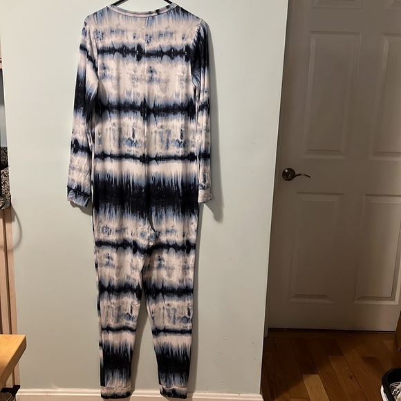 Lucky Brand Tie Dye Long Johns Pajamas Size Large NEW NWT - Picture 9 of 11
